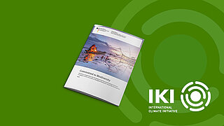 Sharepic mit dem Cover der Broschüre "Committed to Biodiversity" vom BMZ & BMWK