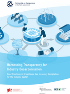 Cover "Harnessing Transparency for Industry Decarbonisation"
