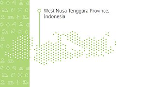 Graphic with text "West Nusa Tenggara Province, Indonesia"