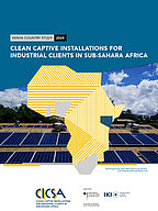 Cover Publikation "Clean Captive Installations Industrial Clients" Kenya