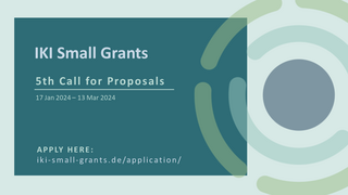 Call round five for applications for IKI Small Grants