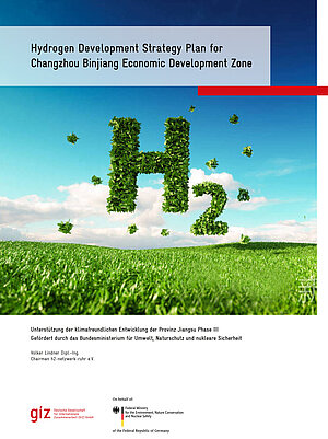 Cover Hydrogen Development Strategy Plan for Changzhou Binjiang Economic Development Zonet