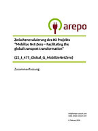 Cover "Executive Summary for the Mid-Term Evaluation "Mobilize Net-Zero – Facilitating the global transport transformation""
