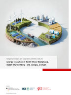Cover "Comparison Analysis and Cooperation Potentials Study for Energy Transition in North Rhine-Westphalia, Baden-Württemberg and Jiangsu, Sichuan"