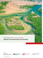 Cover "Climate Change Adaptation Guides for Practitioners: Natural Environment Risks and Solutions"