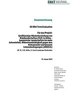 Cover Publikation 'IKI Mid-Term Evaluation Projekt AREECA' Deutsch