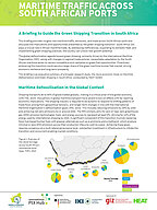 Cover Publication "Maritime Traffic across South African Ports"