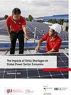Cover der Publikation "The Impacts of Skills Shortages on Global Power Sector Emissions" 
