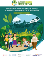 Cover "Program for Strengthening Sustainable Finance and Implementing EbA Measures"