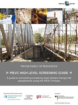Cover PIEVC High Level Screening Guide: A guide to completing screening level climate change risk assessments using the PIEVC Processt