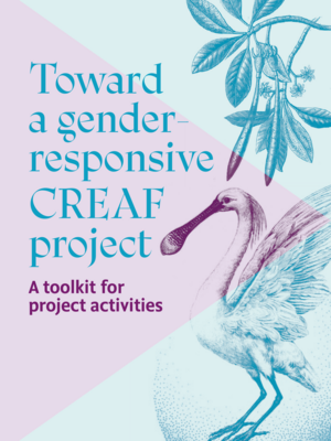 Cover "Toward a gender-responsive CREAF project. A toolkit for project activities"