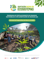 Cover "Strengthening Program in Sustainable Finance and Implementation of EbA Measures - Savings and Credit Cooperative Staff"