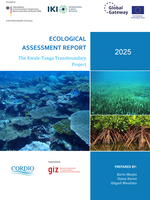 Cover "Ecological Assessment Report for Kwale Tanga Seascape"
