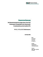 Cover Zusammenfassung der Zwischenevaluation "Förderung der Fiskalpolitik für den Klimawandel in Lateinamerika und der Karibik (FFP)"