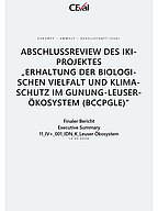 Cover "Zusammenfassung der Abschlussreview "Erhaltung der biologischen Vielfalt und Klimaschutz im Gunung-Leuser-Ökosystem (BCCPGLE)"