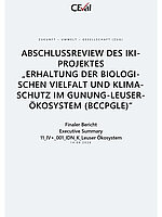 Cover "Zusammenfassung der Abschlussreview "Erhaltung der biologischen Vielfalt und Klimaschutz im Gunung-Leuser-Ökosystem (BCCPGLE)"