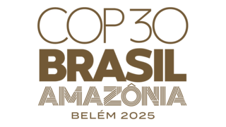 Logo der COP30 in Brasilien