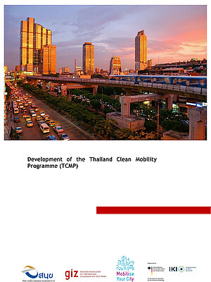 Cover "Development of the Thailand Clean Mobility Programme (TCMP)"t
