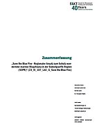 Cover Midteam Evalutaion "Save the Blue Five - Regionaler Ansatz zum Schutz wandernder mariner Megafauna in der Region Südostpazifik"