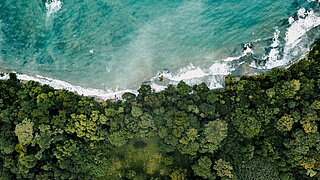 Küste in Costa Rica