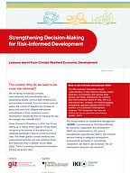 Cover Strengthening Decision-Making for Risk-Informed Development