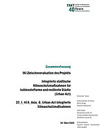 Cover "Executive Summary for the Mid-Term Evaluation "Urban-Act: Integrated Urban Climate Action for low-carbon & resilient cities""