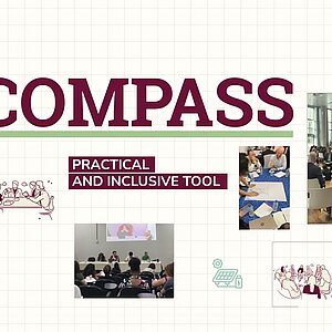 Video thumb titled "Compass - Practical and Inclusive Tool"