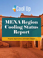 Cover UNEP Cool Up Report MENA Region Cooling Status