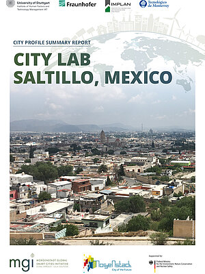 Cover City Lab Saltillo Climate Risk and Resilience Assessment. Full Version and Resultst