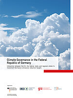 Cover der Publikation "Climate Governance in the Federal Republic of Germany"
