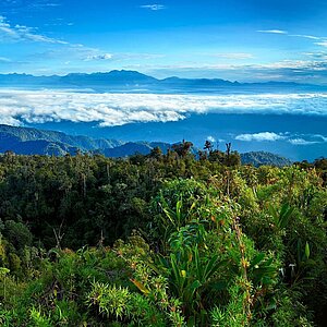 Blick über die Anden