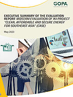 Cover Publikation 'MIDTERM EVALUATION OF IKI PROJECT CASE' Englisch
