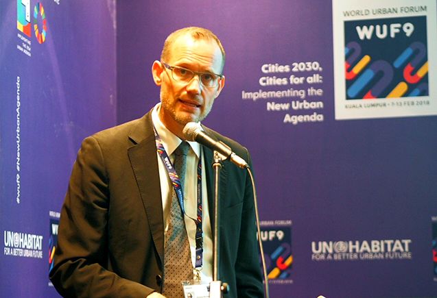 Christian Borchard, Sustainable Urban Development Officer (Programme Office IKI); Photo: Damian Wagner