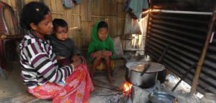 Feuerholz ist ein Hauptgrund von Entwaldung und Waldschädigung in Indien; Foto: GIZ India / Kundan Burnwal