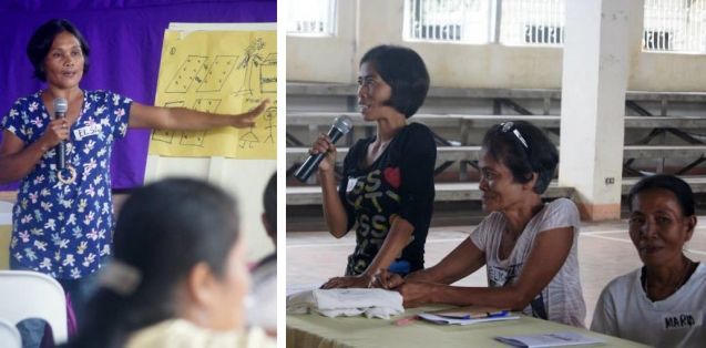 The CCC initiated a pilot demonstration of a conditional cash transfer scheme as a climate adaptation support service to vulnerable women groups engaged in farming activities in del Carmen, Siargao Islands. Photos: GIZ / SEDPI
