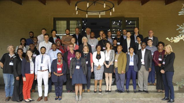 Group Picture of the first IKI Networking Workshop; Photo: GIZ