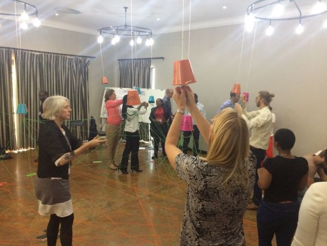 Three-dimensional IKI networking for South Africa. Photo: Christian Borchard/IKI