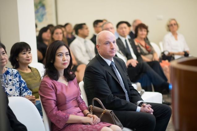 Das Programm leistet zusammen mit dem Office of Natural Resources and Environmental Policy and Planning (ONEP), der thailändischen Kontaktstelle der Klimarahmenkonvention der Vereinten Nationen (UNFCCC), in fünf eng miteinander verbundenen Sektoren Unterstützung und stimmt sich dabei mit anderen Fachministerien ab. MoNRE ist der zentrale Partner des Programms. Foto: GIZ/Tonkla Pairoh