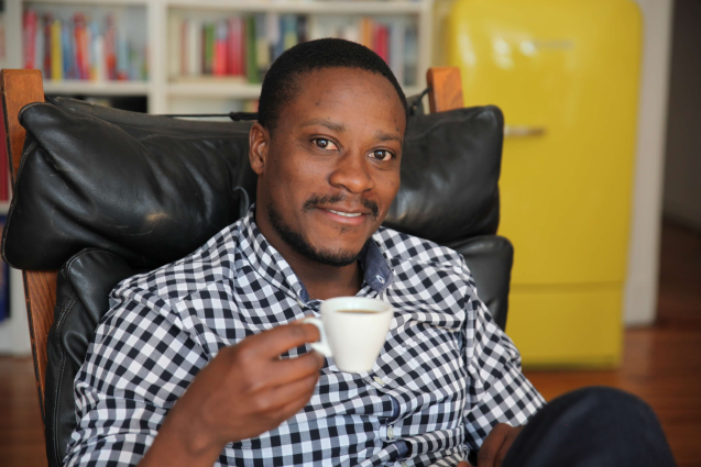 Allan Mubiru, co-founder of Kaffee-Kooperative.de; Photo: Kaffee-Kooperative.de