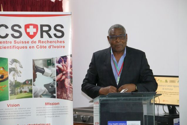 Co-Chair of the IPBES Regional Assessment, Prof. Kalemani Jo Mulongoy; Photo: CSRS. 