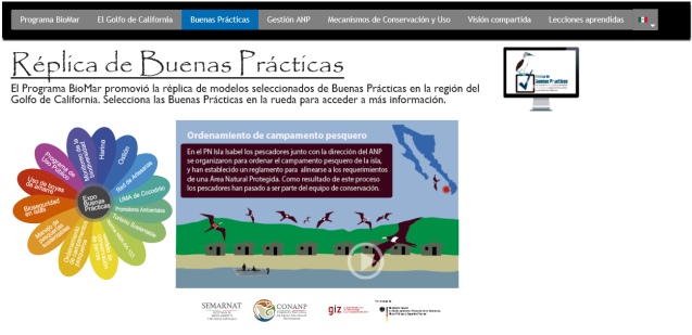 Online platform presenting good practice examples and other approaches