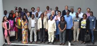 Teilnehmende des Workshops in Abidjan, Côte d‘Ivoire; Foto: IASS