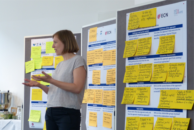 Workshop zum Thema Sektoransätze in Berlin im April 2018; Foto: © GIZ