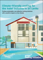 Cover of the brochure Climate-friendly cooling for the hotel industry in Sri Lanka