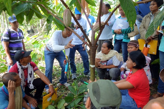 Active community involvement was a key success factor of the Forest and Climate Protection in Panay II (ForClim II) project implemented by GIZ; Photo: Dr. Klaus Schmitt