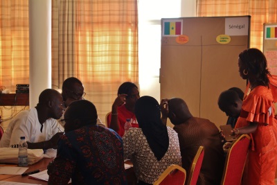 At the end of each day, the delegations of the different countries determined their next steps in relation to the day’s topic. Photo: GIZ/Sönke Marahrens