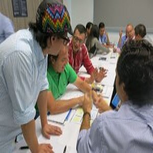 Training course on parking space management in the TAnDem’s pilot city, Pereira; photo: Patricia Calderón (GIZ) 
