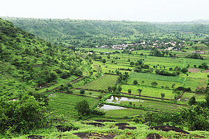 Landschaft in Indient
